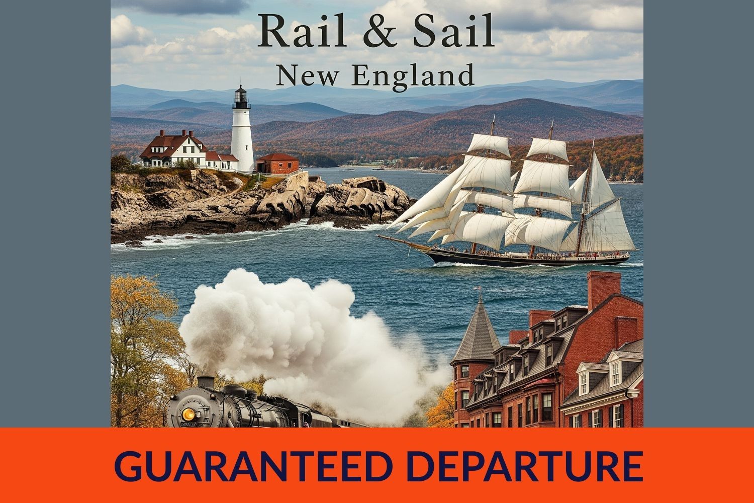 Rail and Sail New England - June 7 - 12, 2026